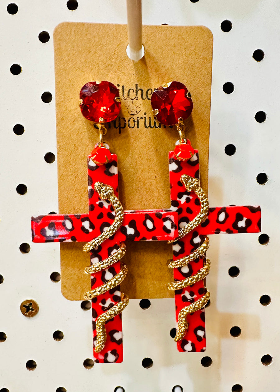 Crucifix Earrings