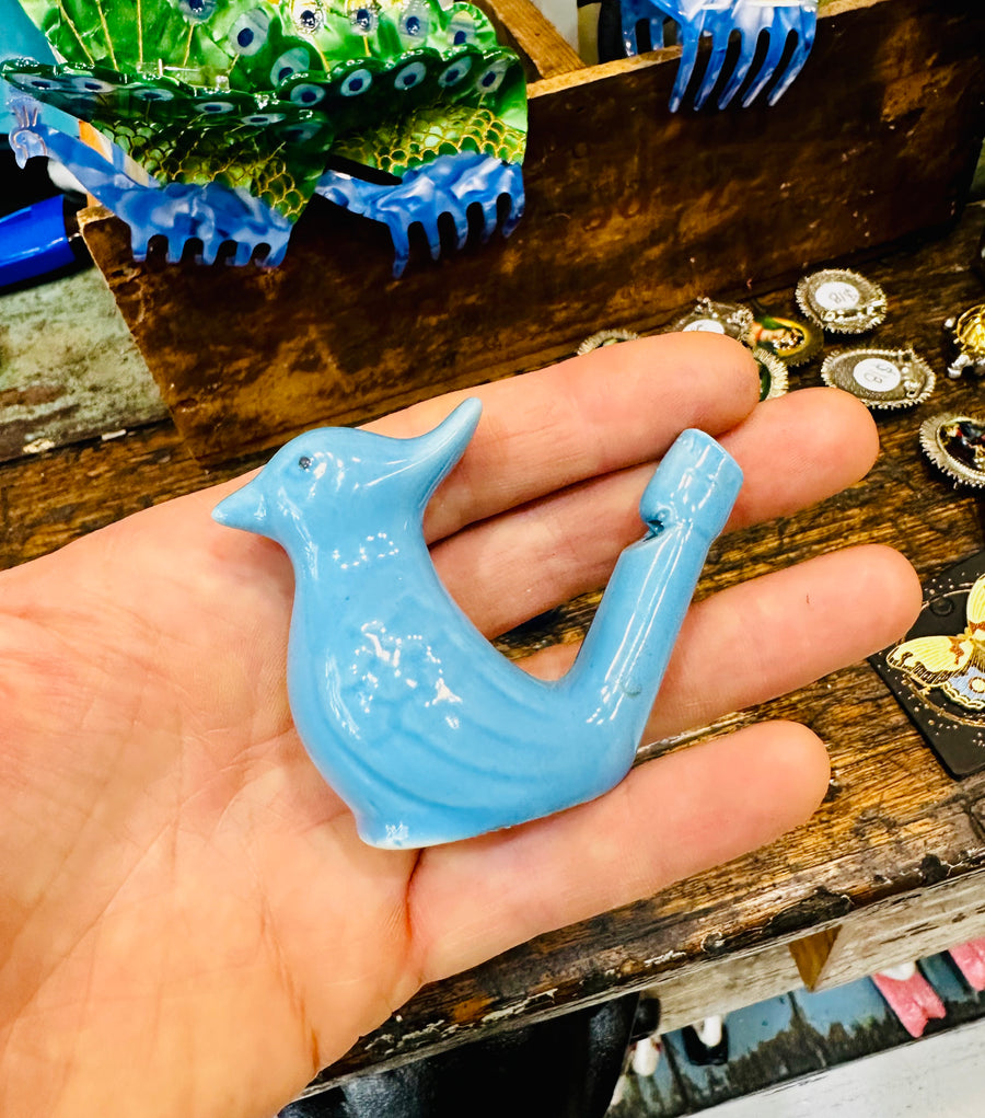 SALE - Ceramic Bird Whistle