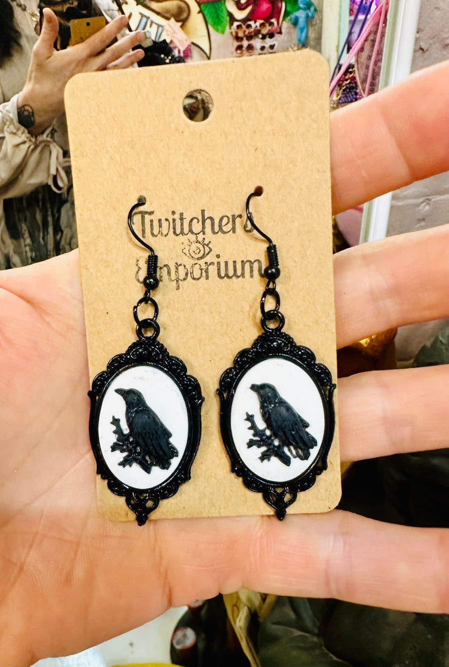 Raven Earrings