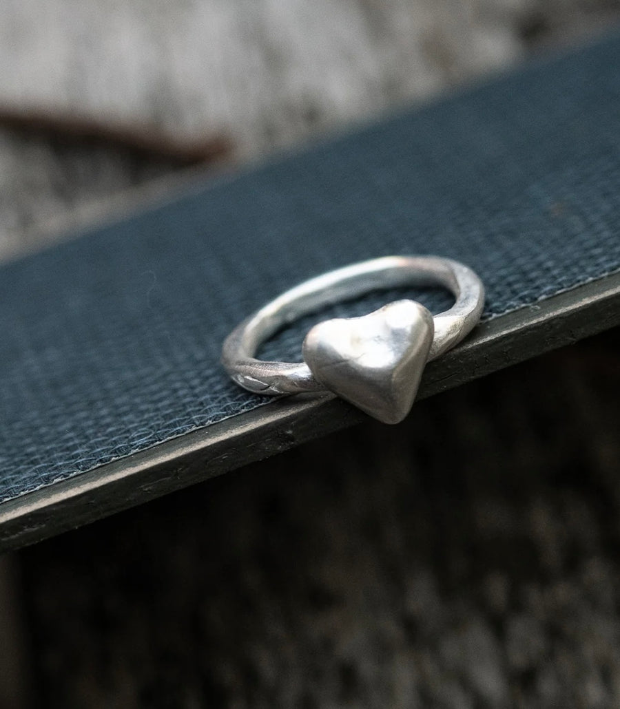 Cuore Plated Ring