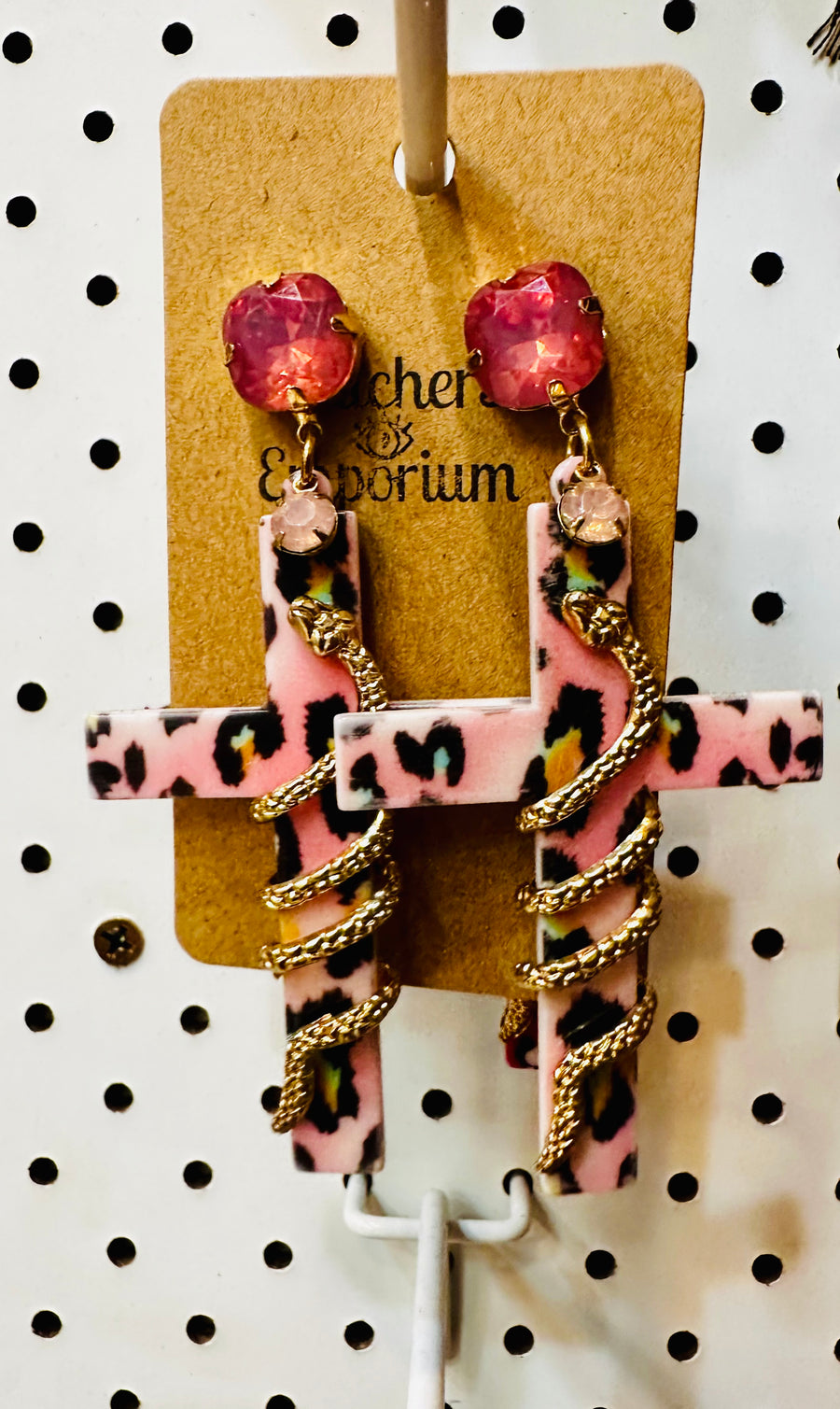 Crucifix Earrings