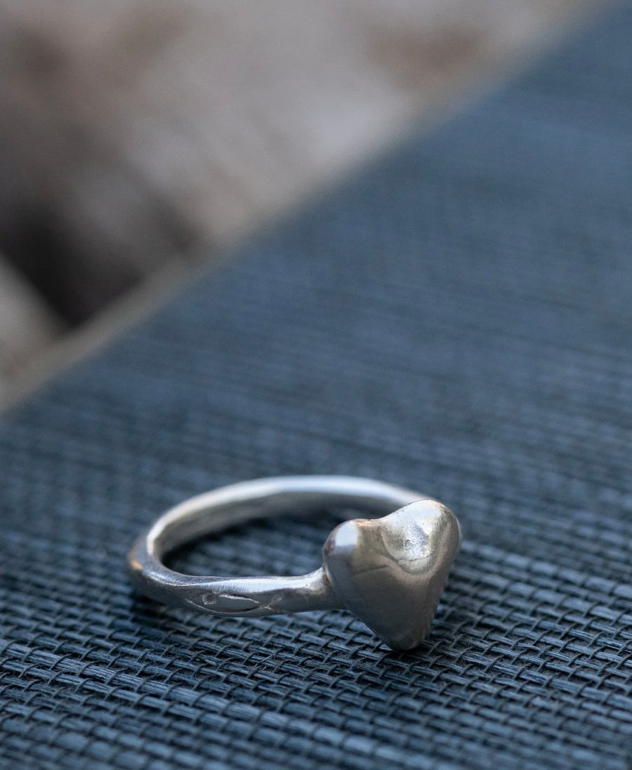 Cuore Plated Ring