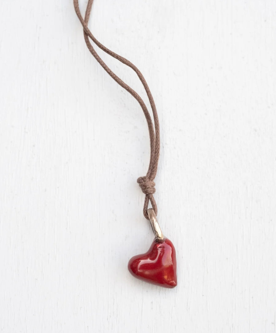 Cuore Rosso Pendant - Twitchers Emporium Store