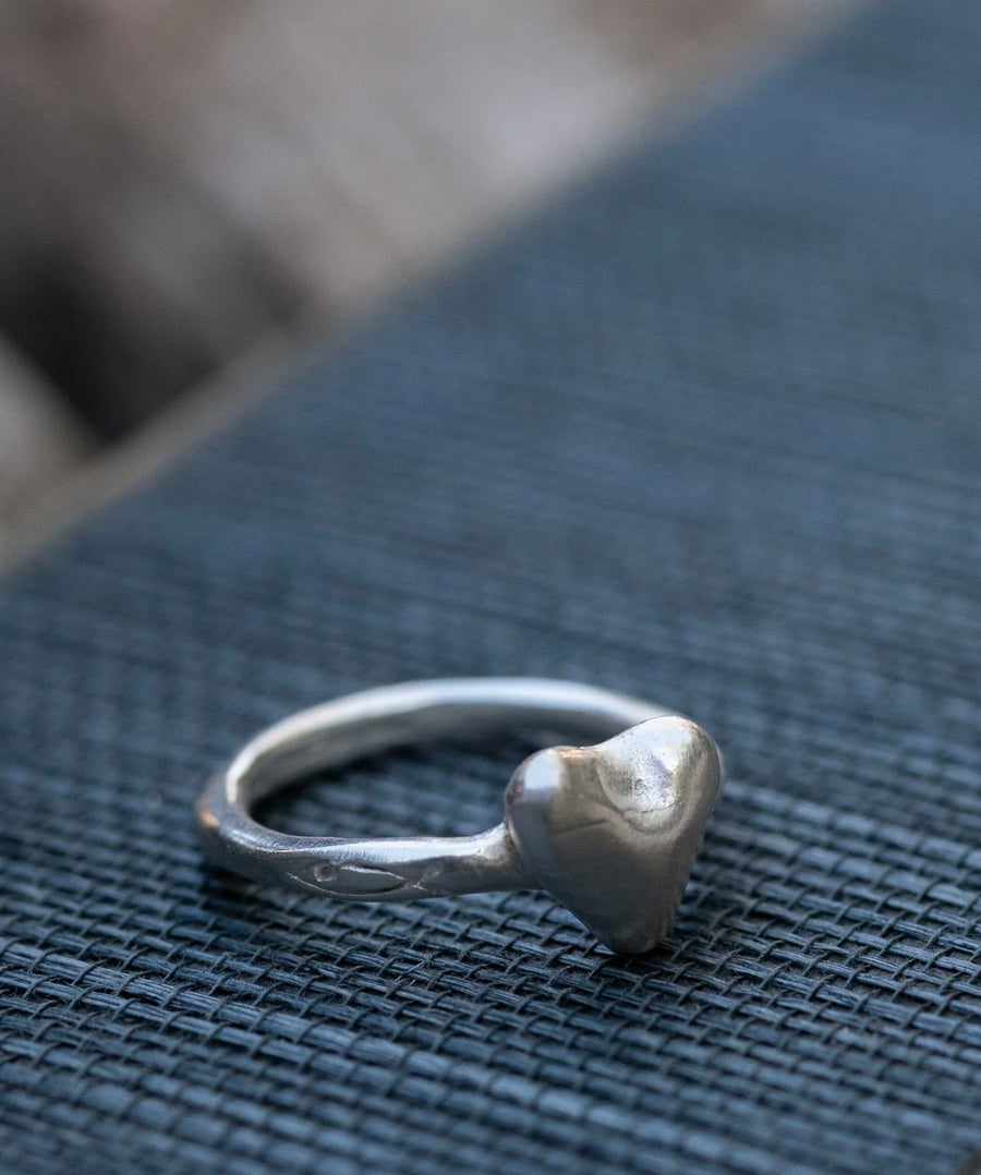 Cuore Plated Ring