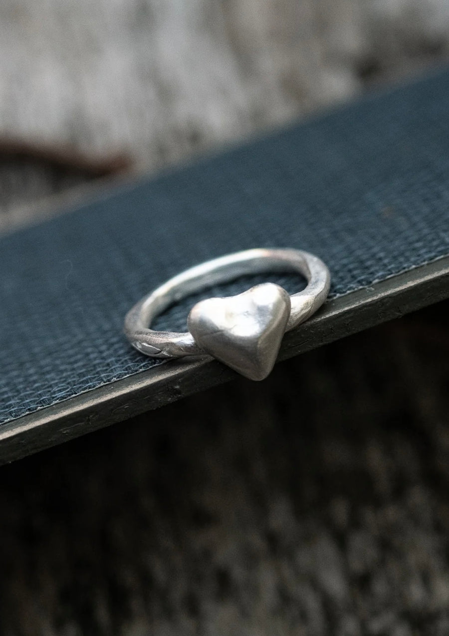 Cuore Plated Ring