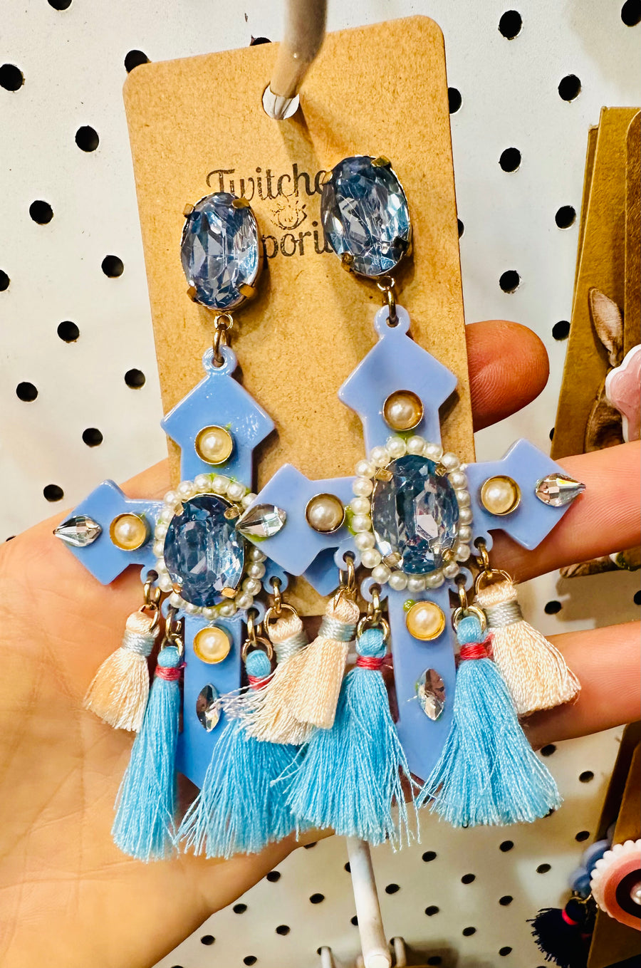 Crucifix Earrings