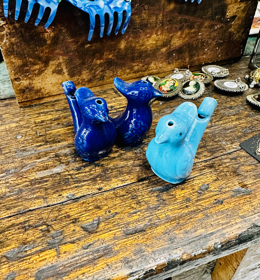 SALE - Ceramic Bird Whistle