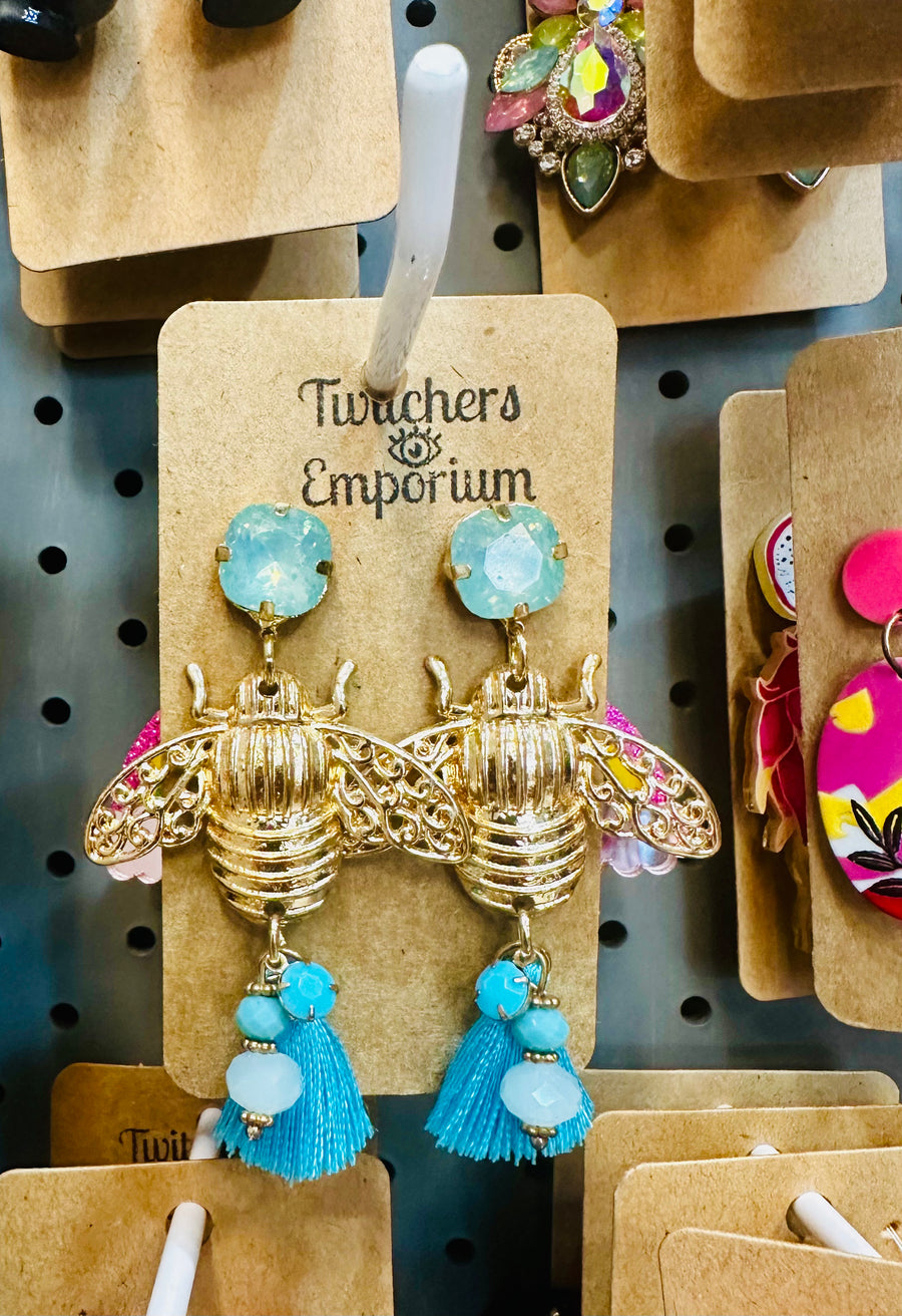 Bee Earring - Twitchers Emporium Store