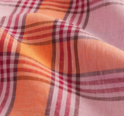 Isla Linen Fitted Sheet - Vivid Coral - Twitchers Emporium Store