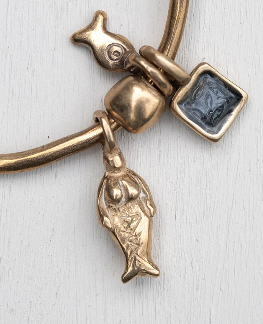 Mermaid Charm - Pesci Che Volano - Twitchers Emporium Store