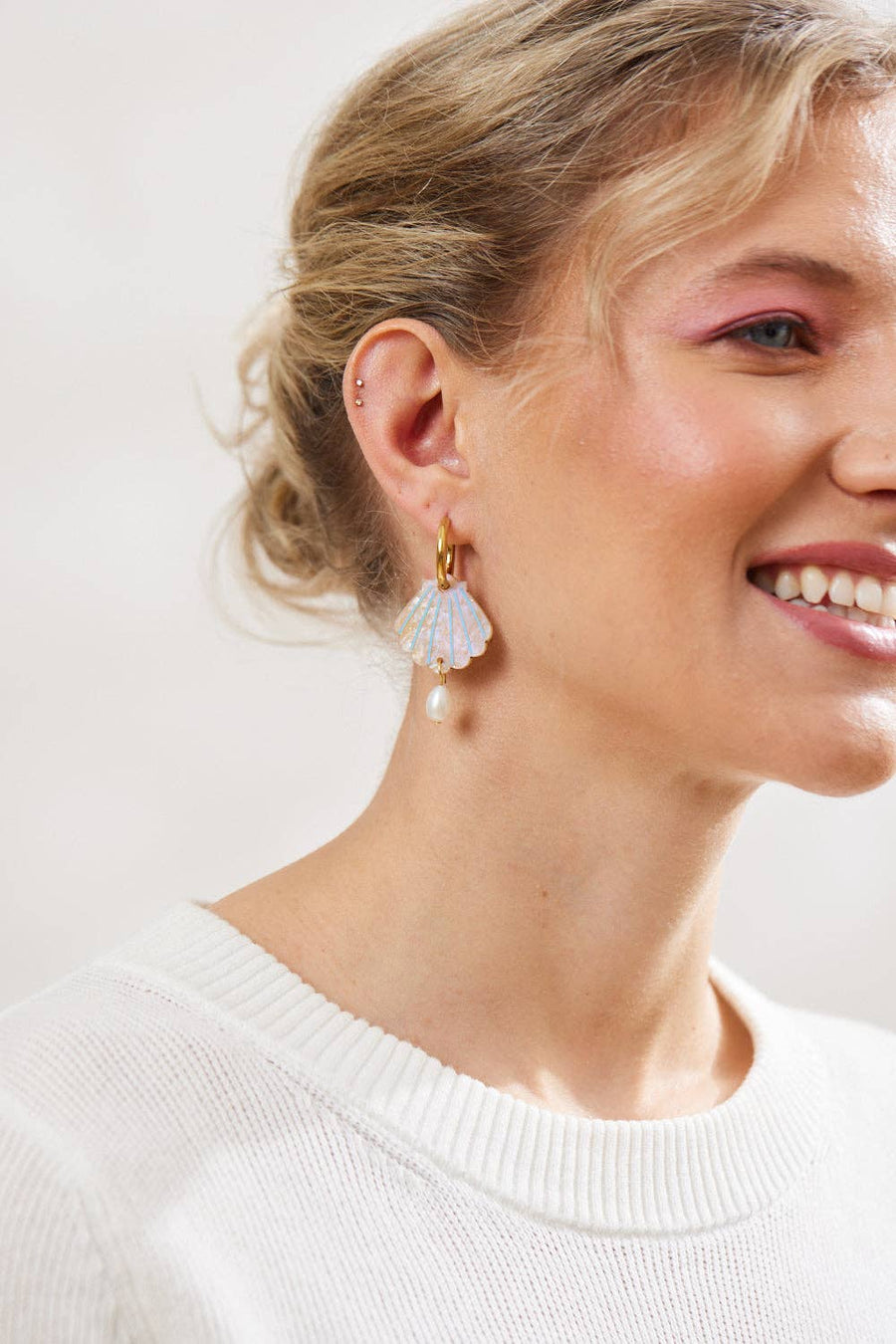 Shell and Pearl Earrings - Twitchers Emporium Store