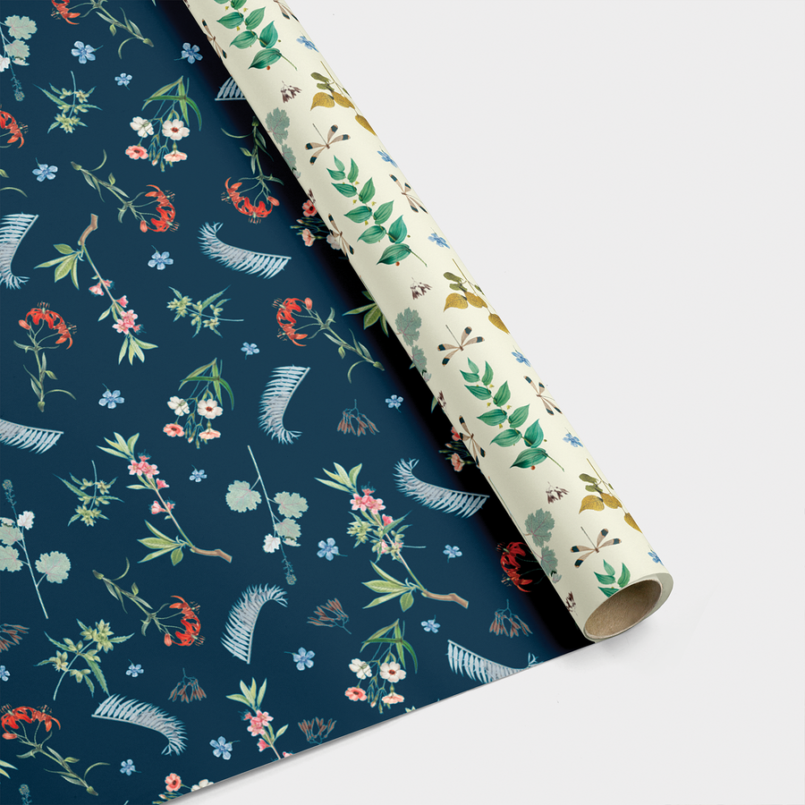 Double-Sided Wrap - Floral Slumber