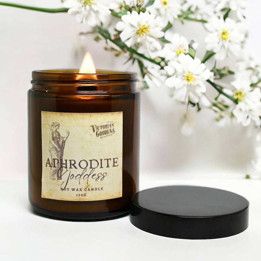 Aphrodite Goddess Candle