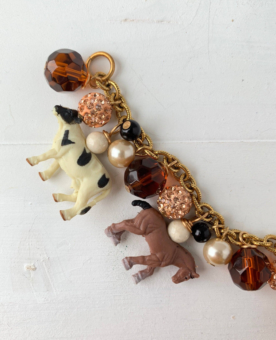 Farm Animal Charm Bracelet