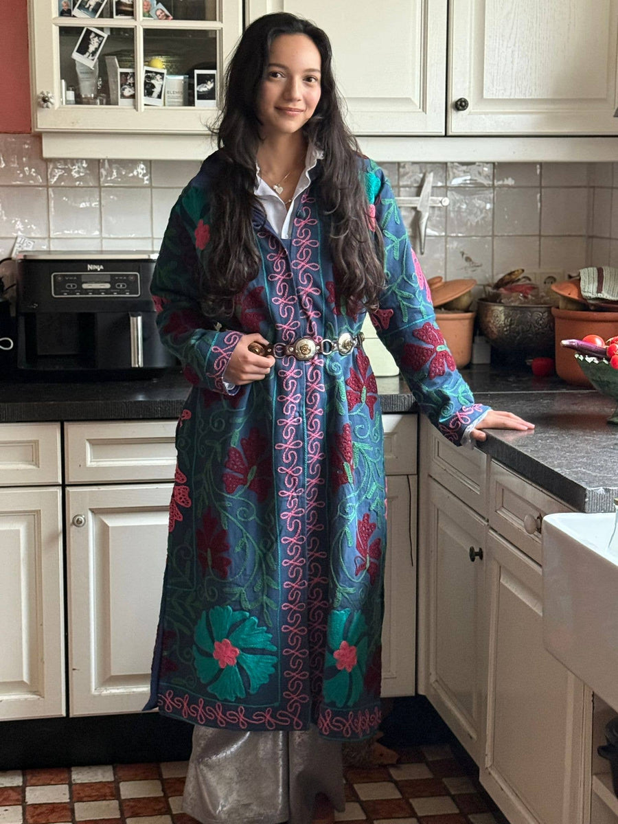 Long Suzani Embroidery jacket