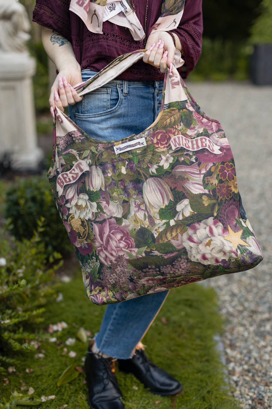 Make a Wish Linen Tote