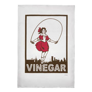 TEA TOWEL - SKIPPING GIRL - Twitchers Emporium Store
