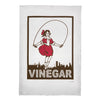 TEA TOWEL - SKIPPING GIRL - Twitchers Emporium Store