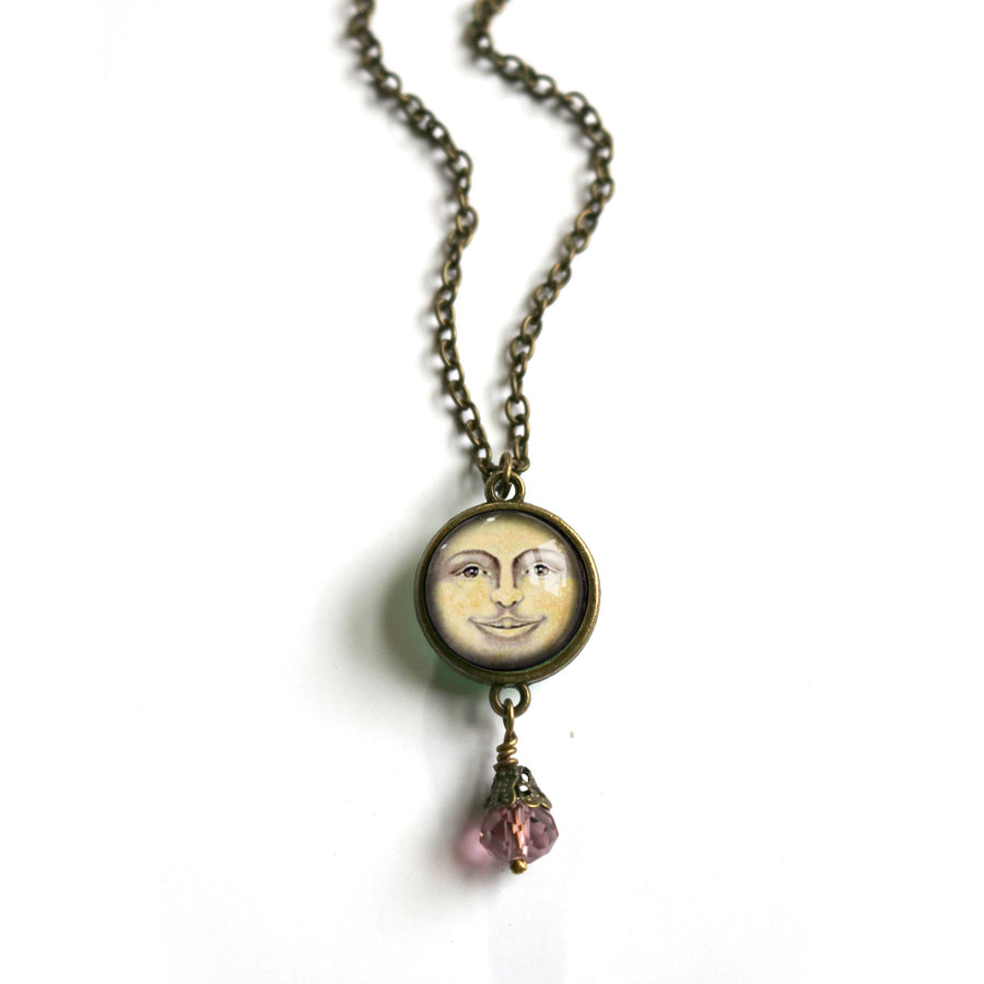 Man in the Moon Necklace