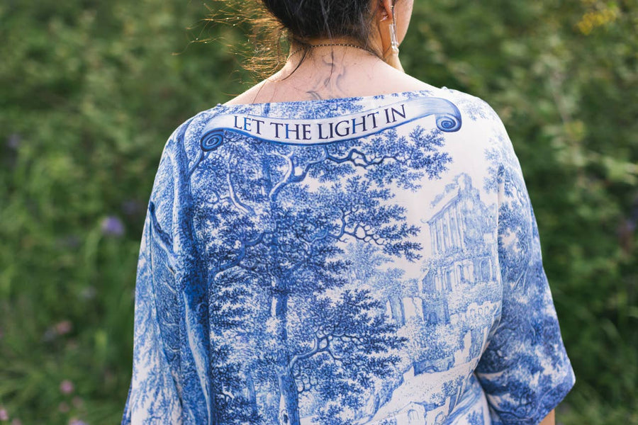 Let The Light In Luxe Tee w/ Delft