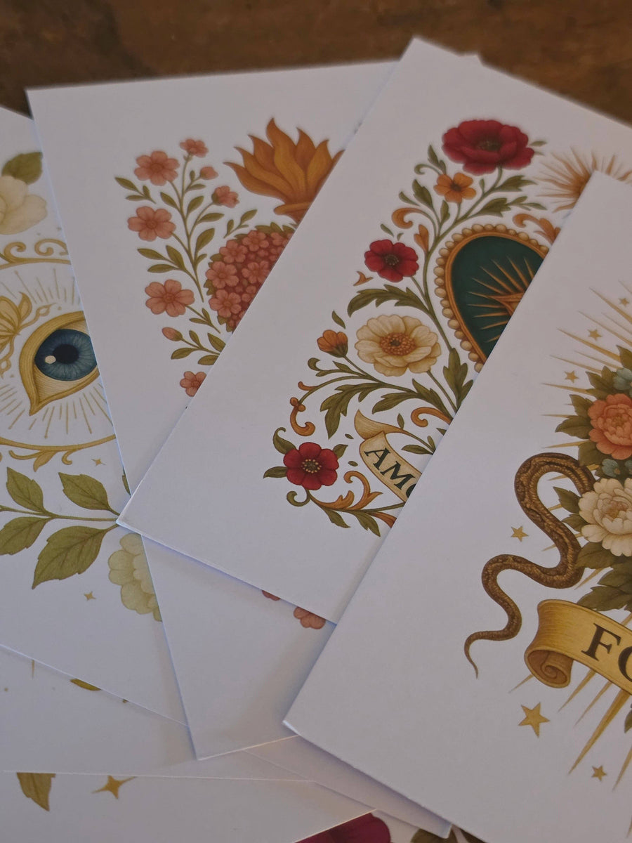 HEARTS IN BLOOM - Card Set