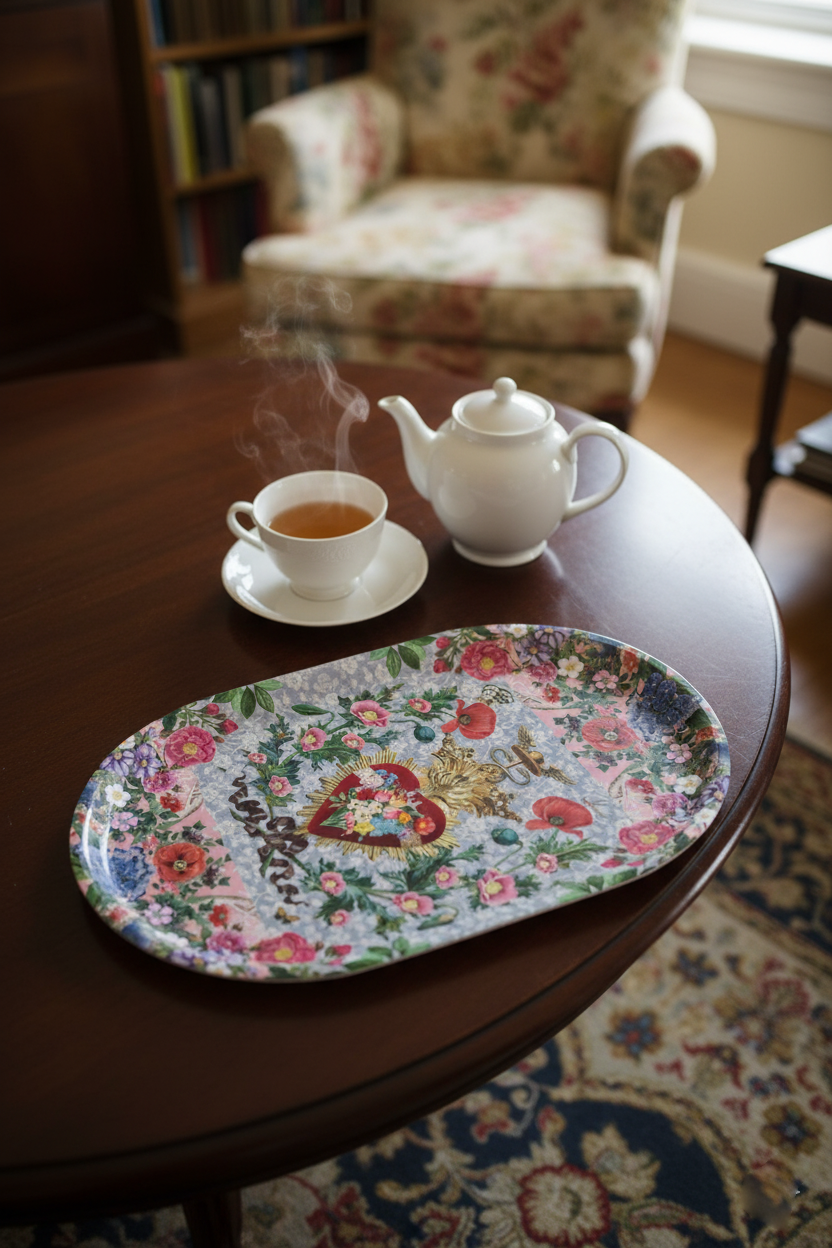 Ex-voto Oval Tray - Mouchkine - Twitchers Emporium Store