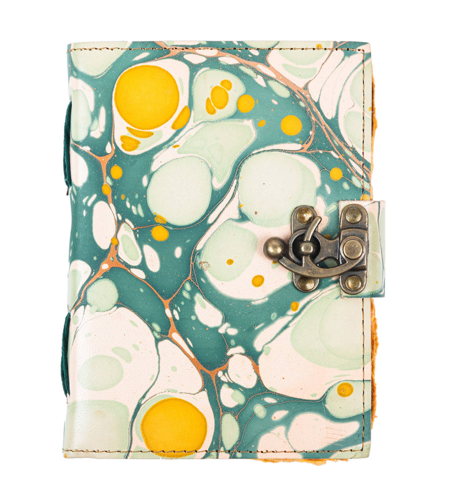 Marble Leather Journal - Twitchers Emporium Store