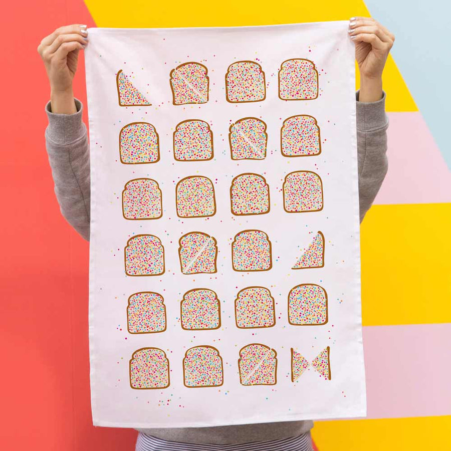 TEA TOWEL - FAIRY BREAD - Twitchers Emporium Store