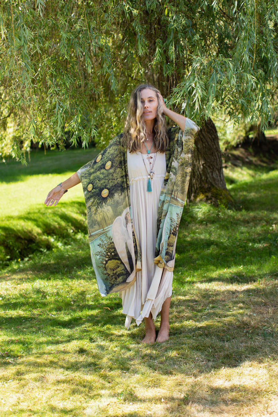 Tree of Life Kaftan Kimono