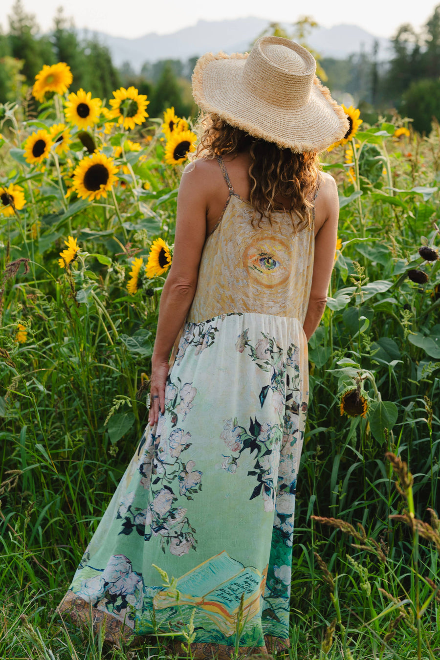 My Dream Van Gogh Long Dress