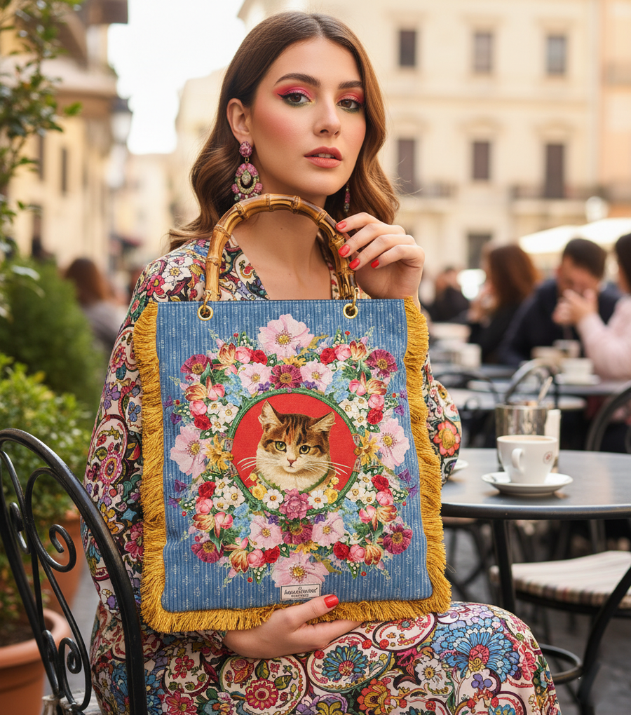 CHATON Bamboo Bag 39cm x35cm - Twitchers Emporium Store