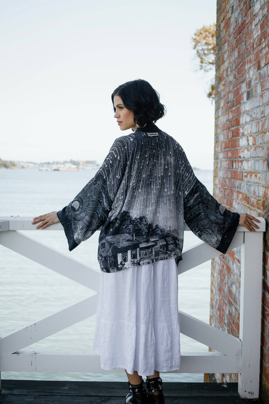 Stargazer Cropped Kimono