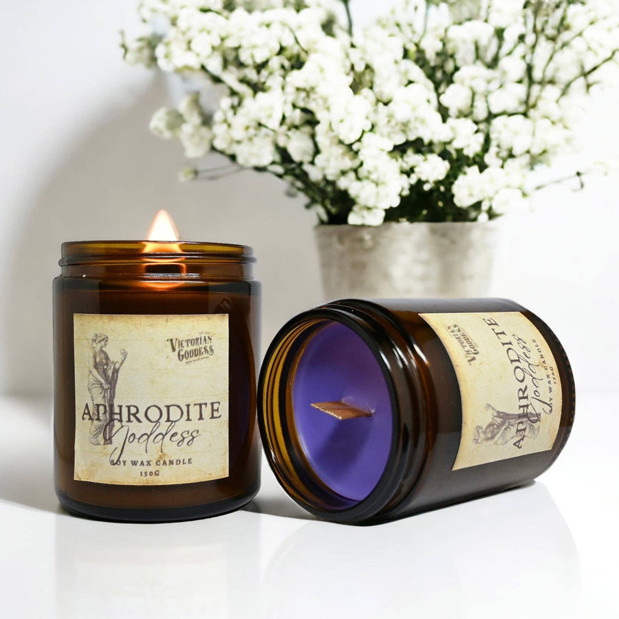 Aphrodite Goddess Candle