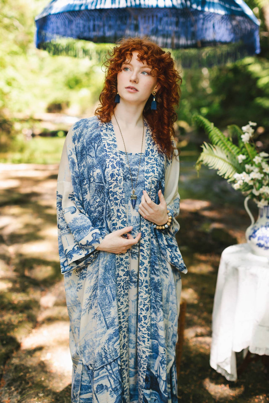 Let The Light In Kimono w/ Delft