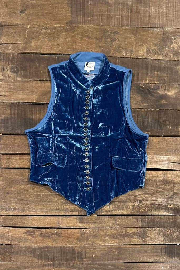 Mesmerized  Vest - Royal Blue