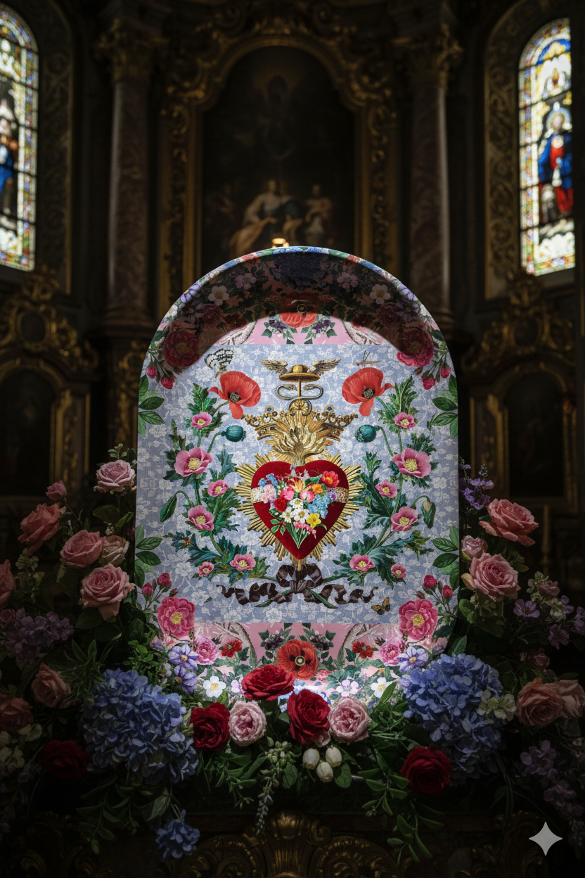 Ex-voto Oval Tray - Mouchkine - Twitchers Emporium Store