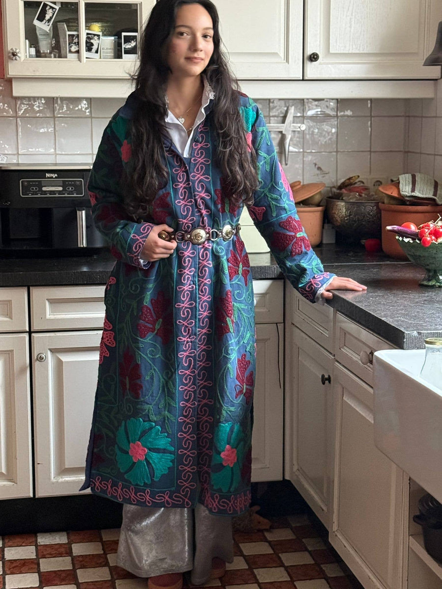 Long Suzani Embroidery jacket