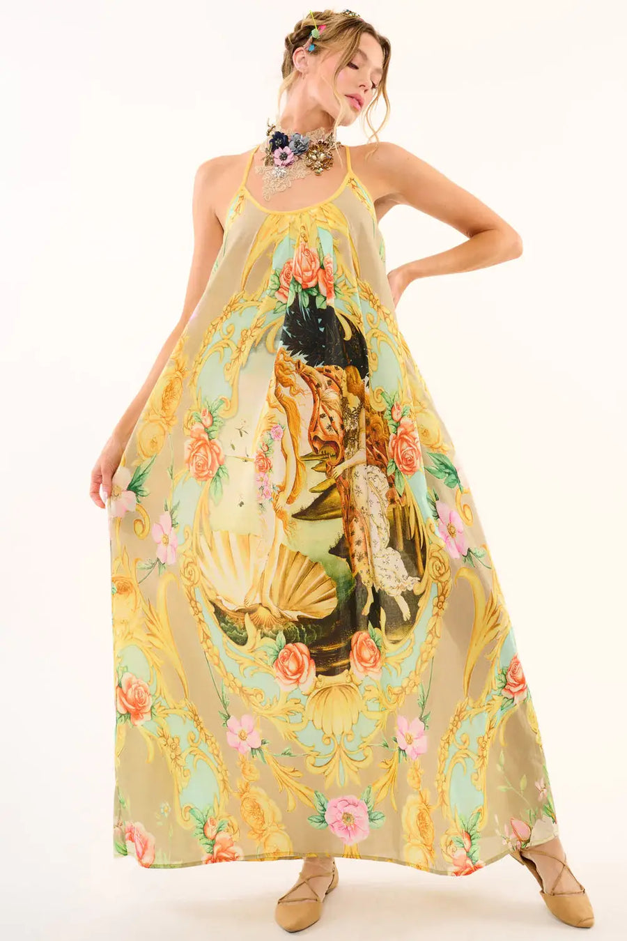 Birth of Venus Maxi Dress