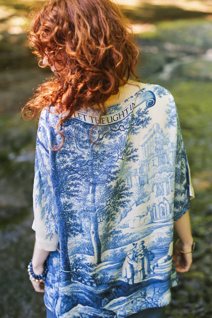 Let The Light In Luxe Tee w/ Delft