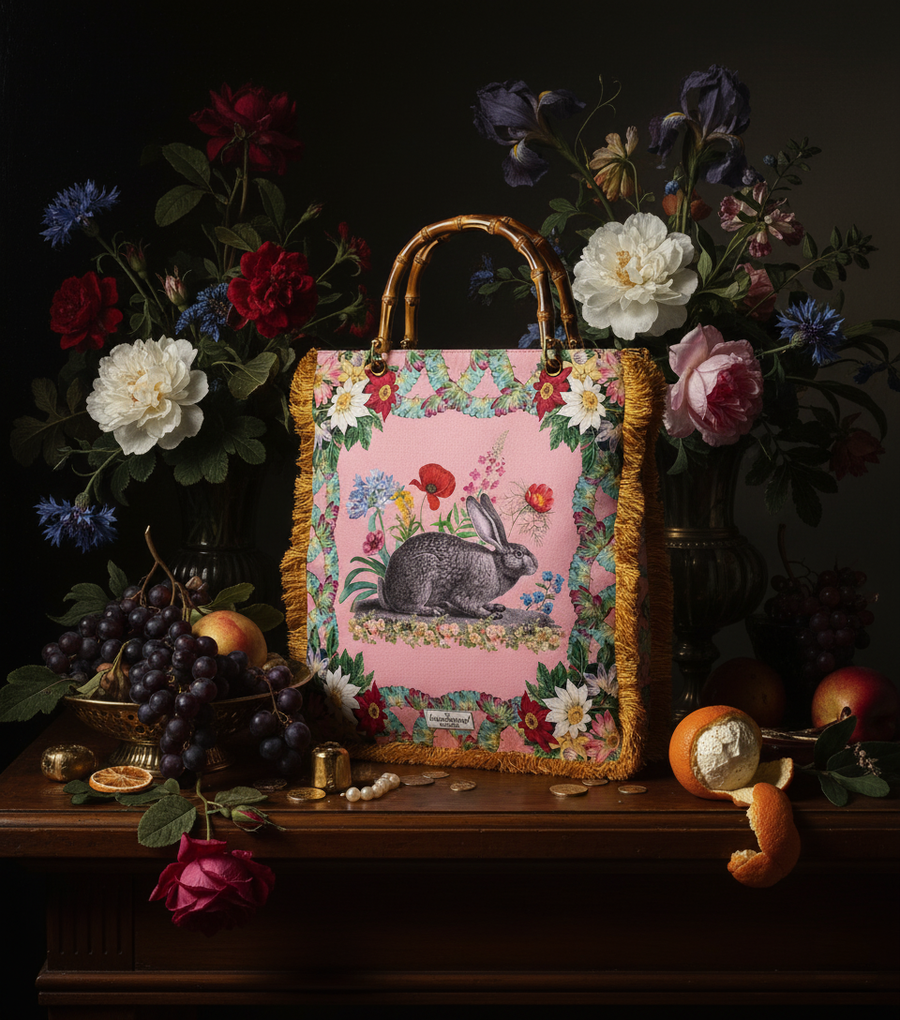 Bamboo Bag Rabbit 39x35 - Twitchers Emporium Store