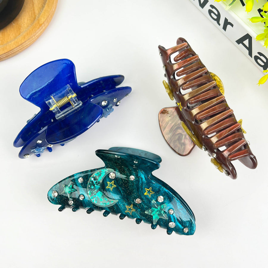 Moon Hair Claw - Twitchers Emporium Store