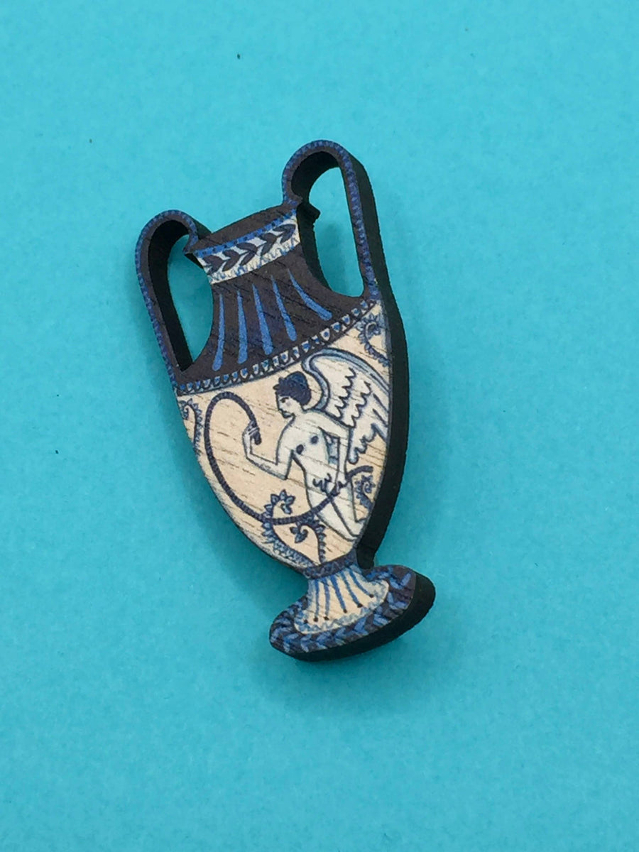 Greek Vase Brooch - Twitchers Emporium Store