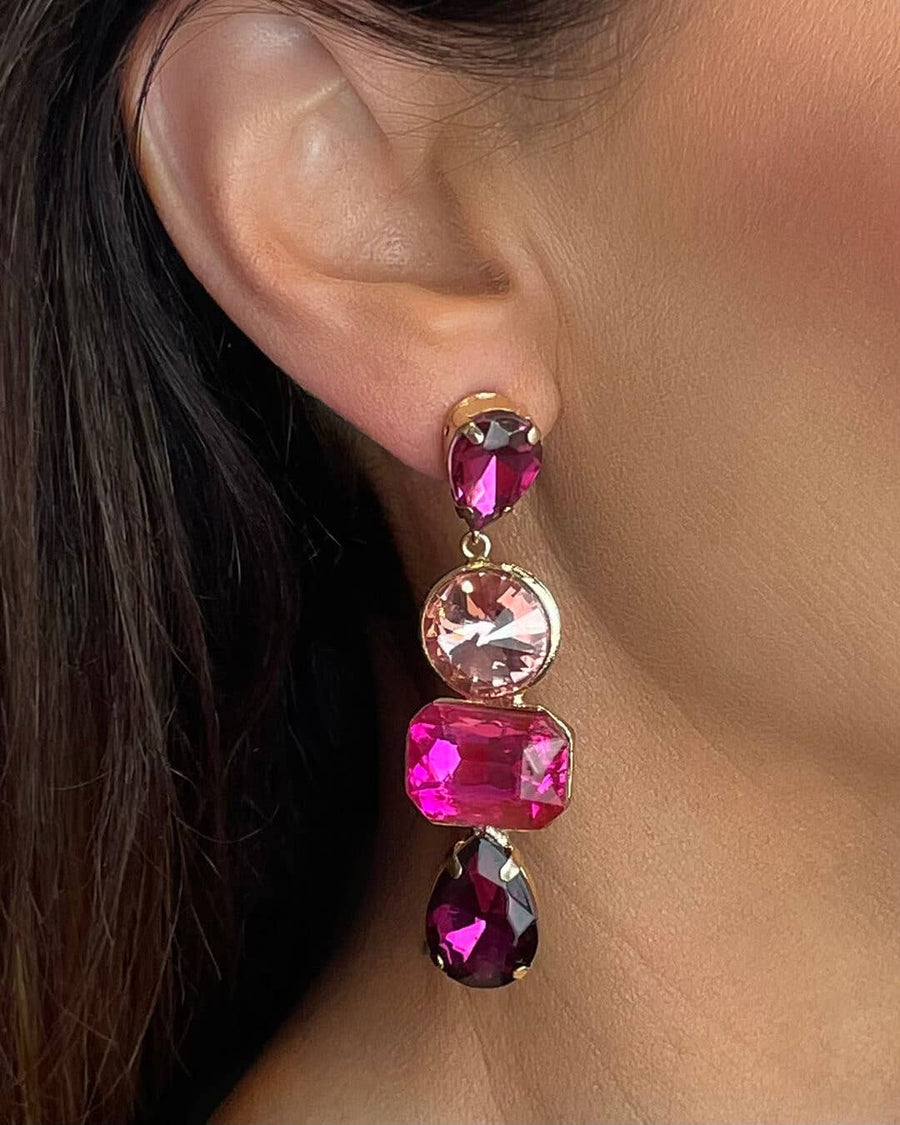 Gweneth Rhinestone Earrings