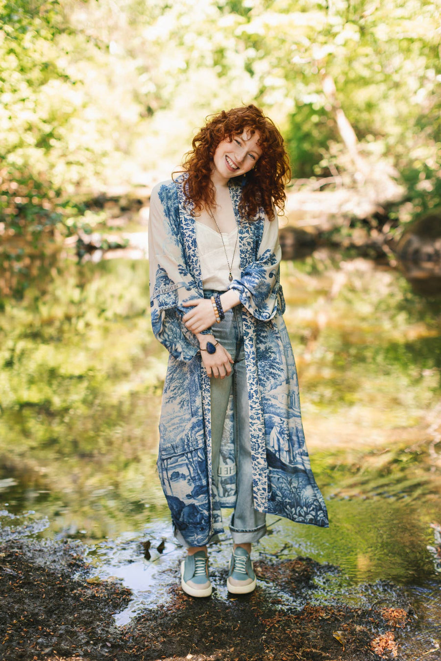 Let The Light In Kimono w/ Delft