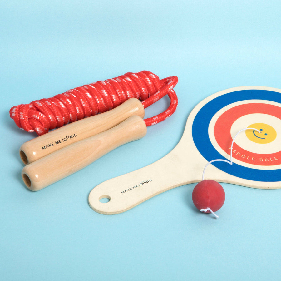 WOODEN TOY - LOOSE CHANGE PADDLE BALL - Twitchers Emporium Store