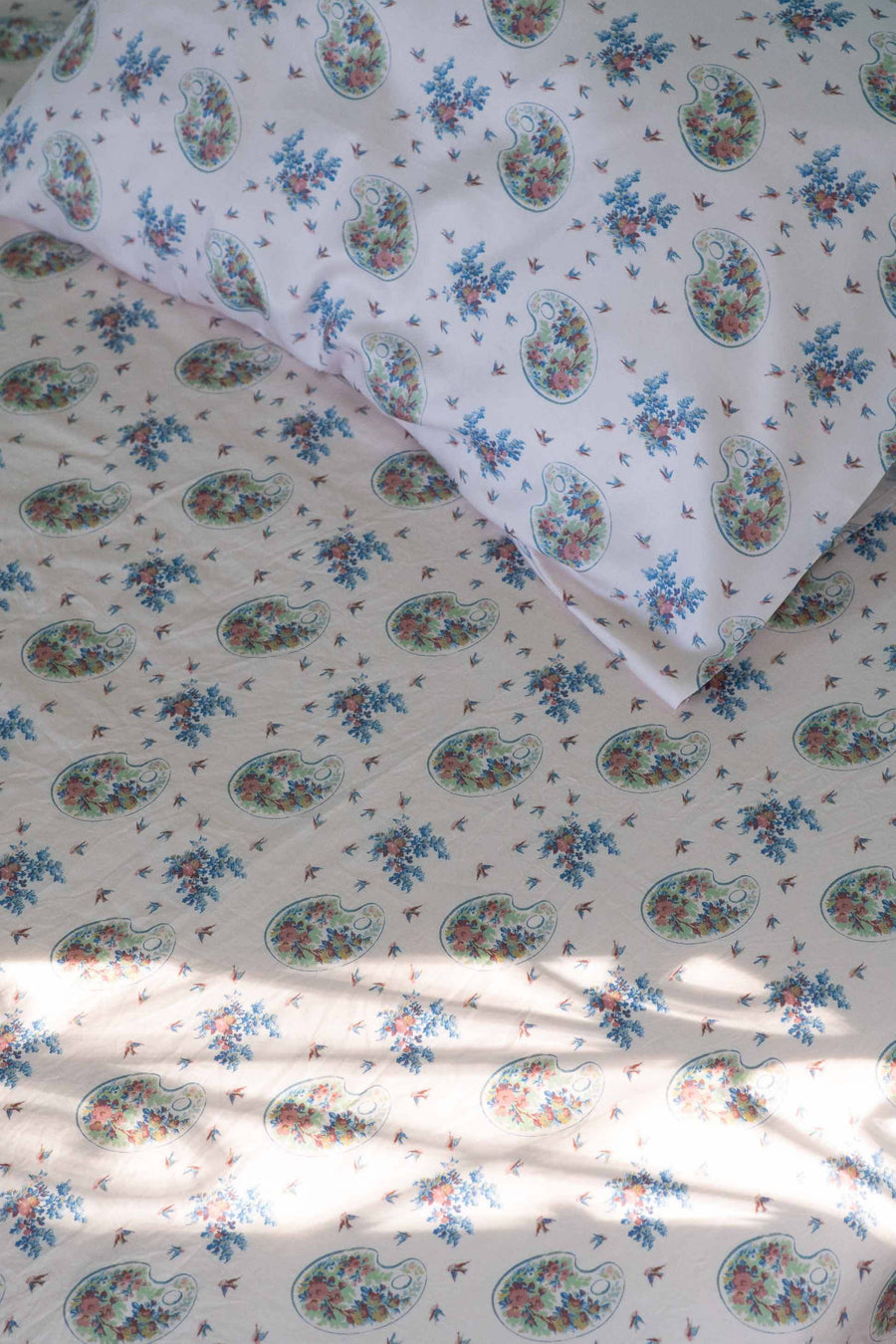 Palettes & Swallows Sheet Set