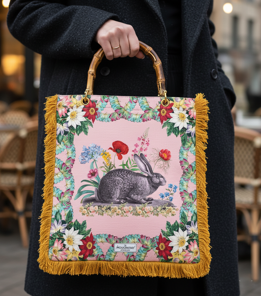 Bamboo Bag Rabbit 39x35 - Twitchers Emporium Store