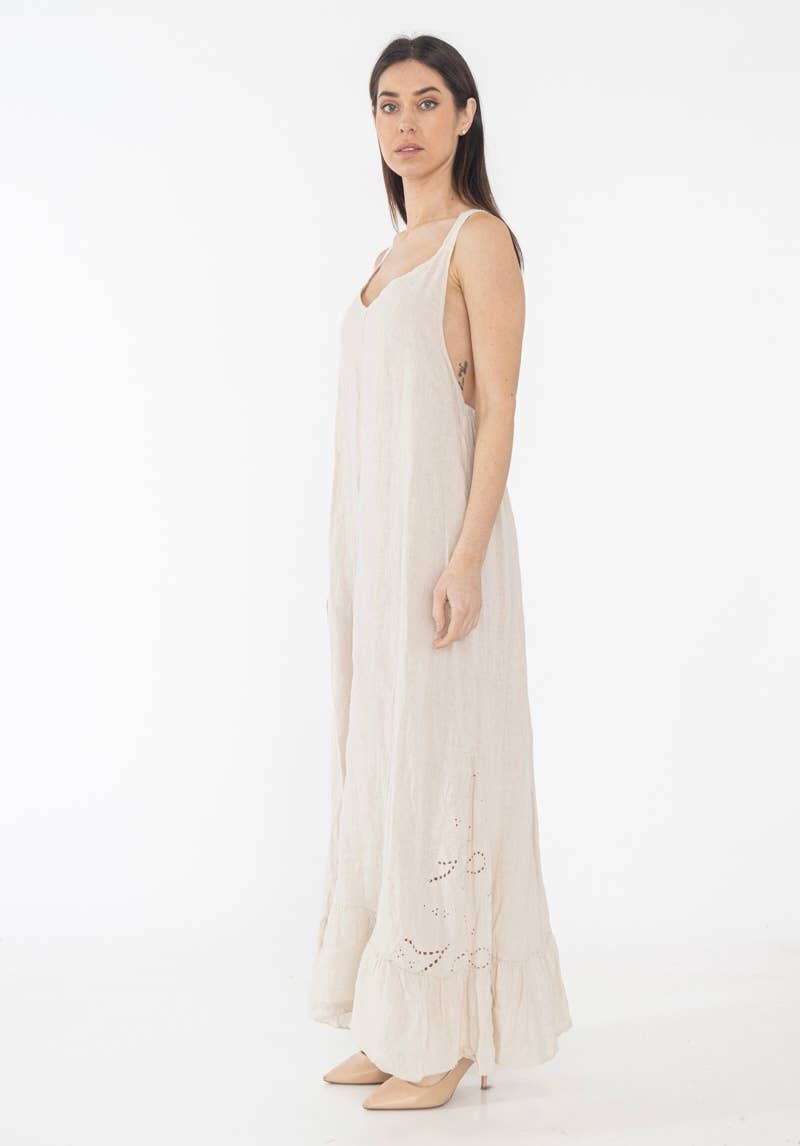 LINEN LONG DRESS