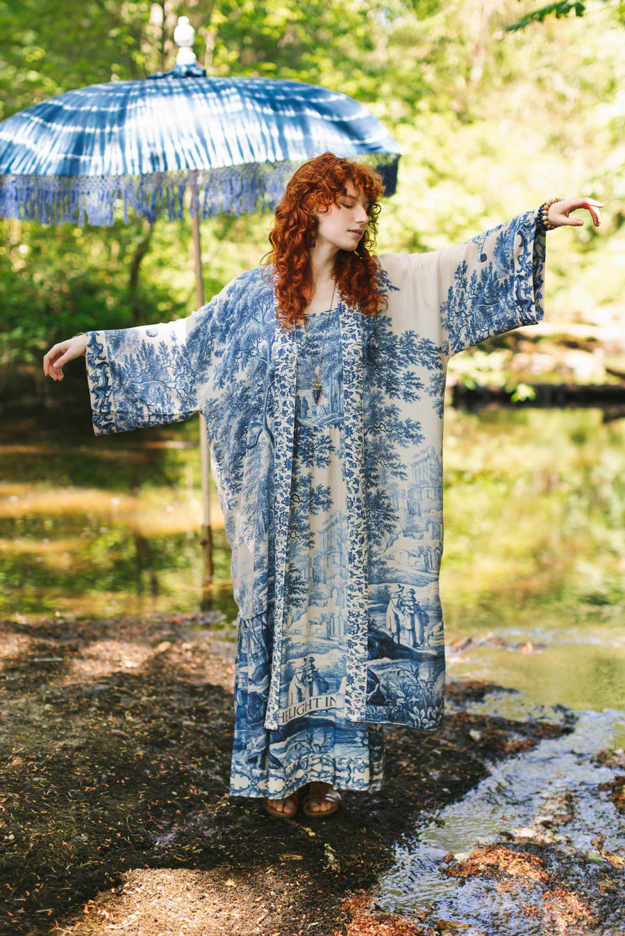 Let The Light In Kimono w/ Delft