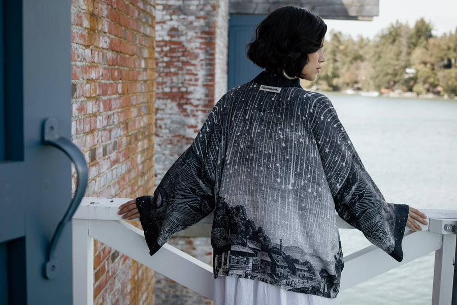 Stargazer Cropped Kimono